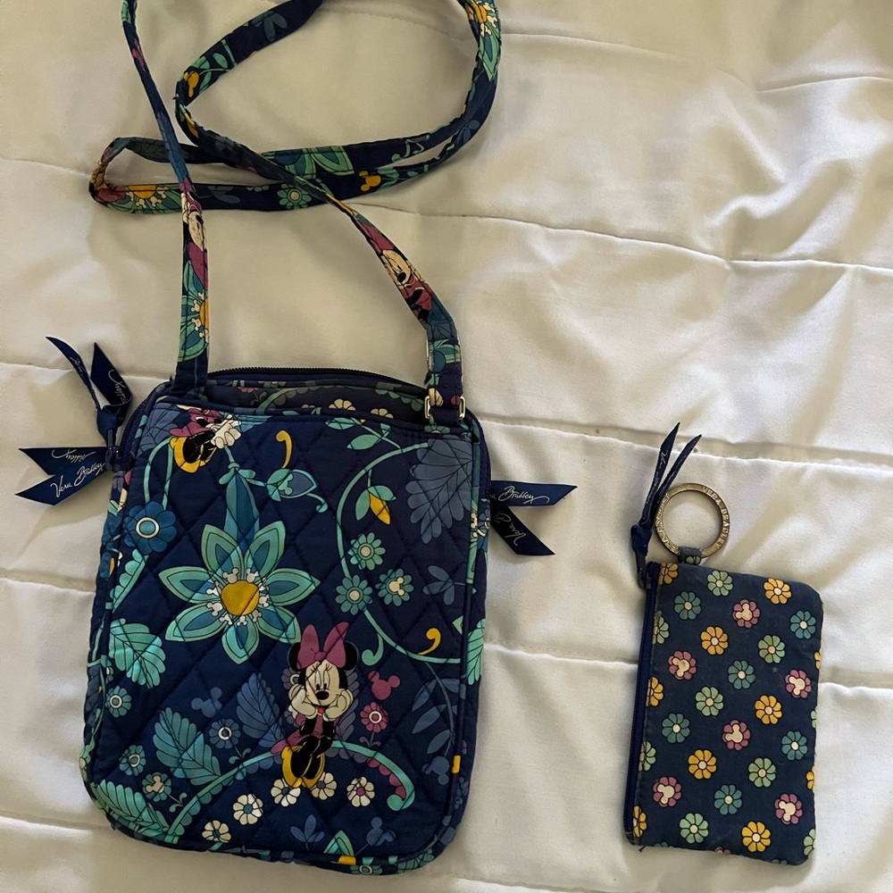 Vera Bradley Disney Parks Crossbody and Change Purse